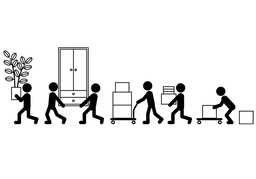 evictのイラスト