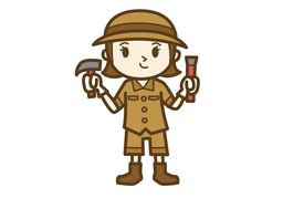 excavateのイラスト