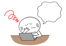 exhaustionのイラスト