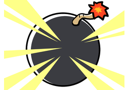 explosionのイラスト