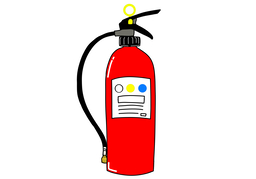 extinguisherのイラスト