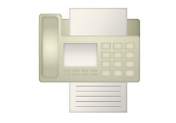 facsimileのイラスト