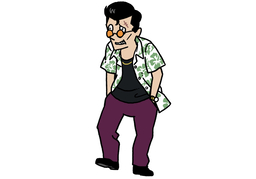 forbiddingのイラスト