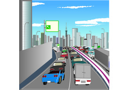 freewayのイラスト