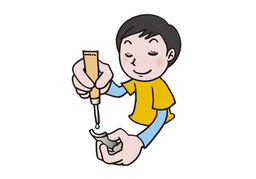 glueのイラスト