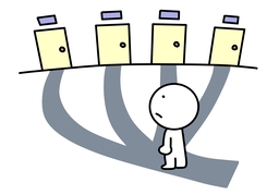 haphazardのイラスト