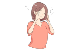 headacheのイラスト