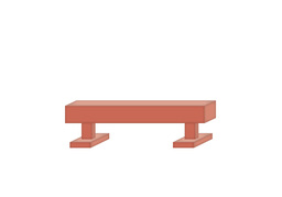 horizontalのイラスト