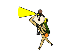 huntingのイラスト