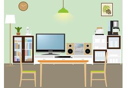 interiorのイラスト