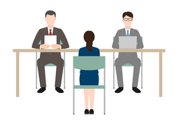 interviewのイラスト