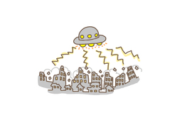 invadeのイラスト