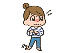 irritateのイラスト