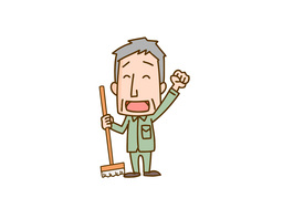 janitorのイラスト