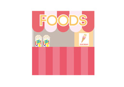 kioskのイラスト