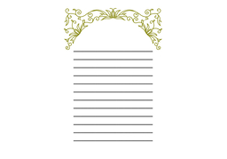 letterheadのイラスト