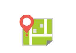 locatedのイラスト