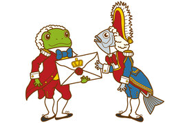 messengerのイラスト