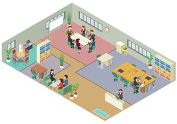 on-siteのイラスト