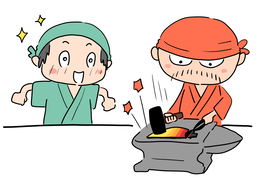 on-the-jobのイラスト