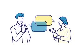 opinionのイラスト