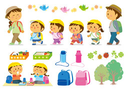 outingのイラスト