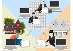 outsourcingのイラスト