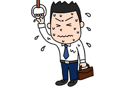 perspirationのイラスト