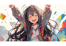 pleasedのイラスト