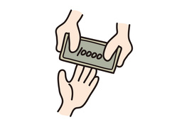 refundのイラスト
