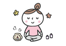 relaxationのイラスト