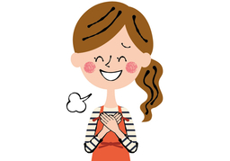 relievedのイラスト