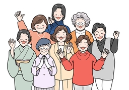 reunionのイラスト