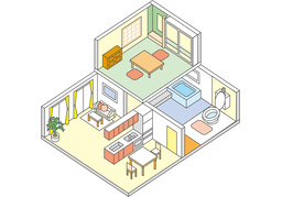 roomのイラスト