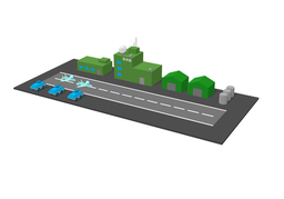 runwayのイラスト