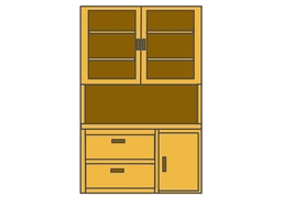 shelfのイラスト