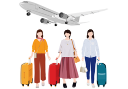 sightseeingのイラスト