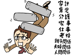 stressfulのイラスト