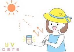 sunscreenのイラスト