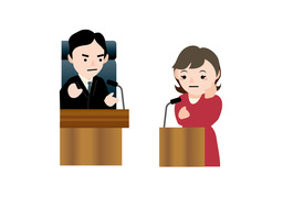testimonyのイラスト
