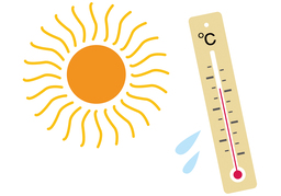 thermometerのイラスト
