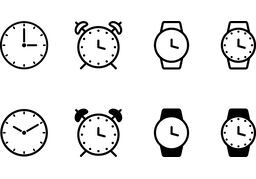 timepieceのイラスト