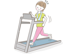 treadmillのイラスト