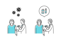 vaccinateのイラスト