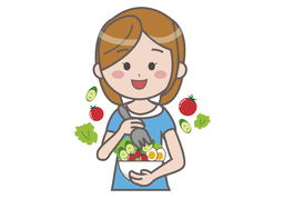 vegetarianのイラスト