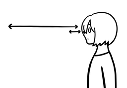 visibilityのイラスト