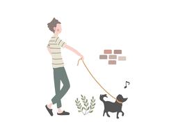 walkのイラスト