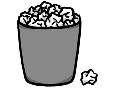 wastefulのイラスト