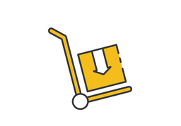 wheelbarrowのイラスト