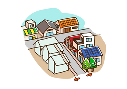 wideningのイラスト